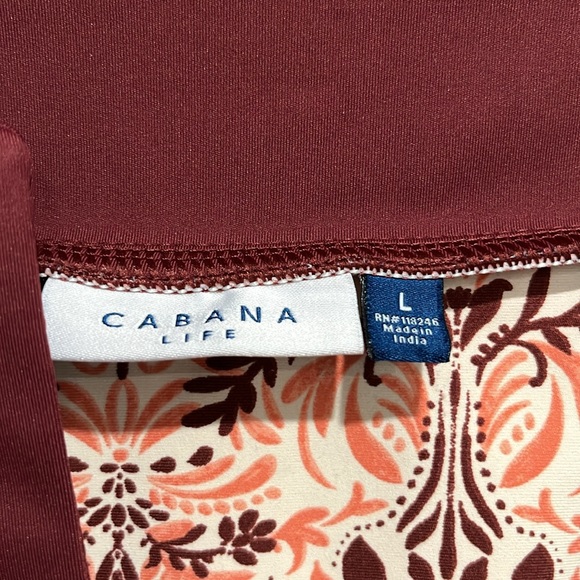 Cabana life matron and peach tunic dress - Picture 2 of 8